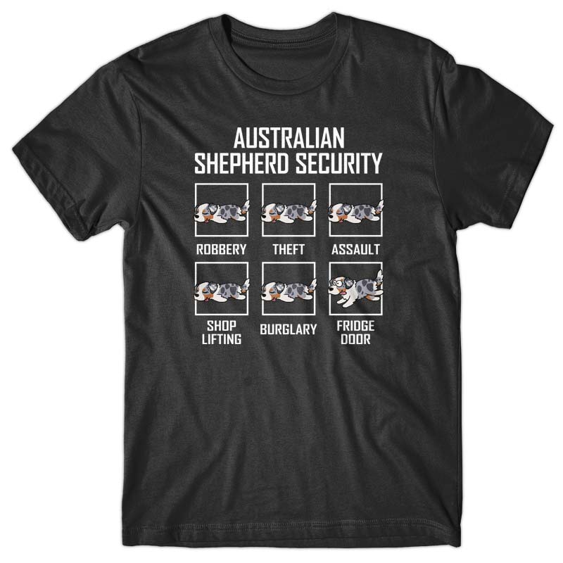 Australian Shepherd Security T-shirt