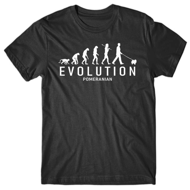 Evolution of Pomeranian T-shirt