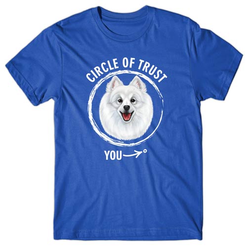Circle of trust (Japanese Spitz) T-shirt