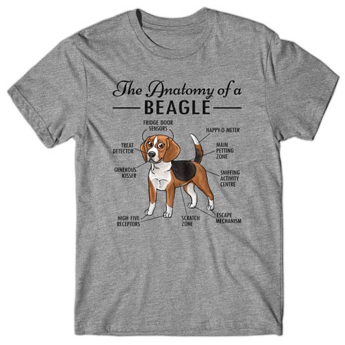 Anatomy of a Beagle T-shirt