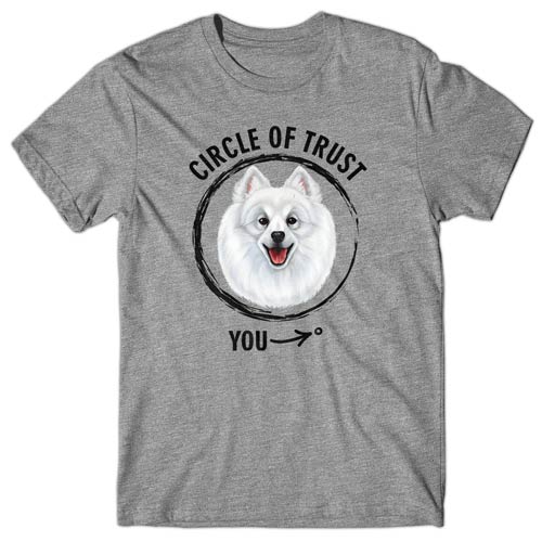 Circle of trust (Japanese Spitz) T-shirt