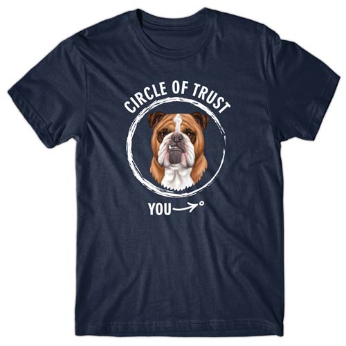 Circle of trust (Bulldog) T-shirt