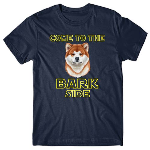 Come to the bark side (Akita) T-shirt