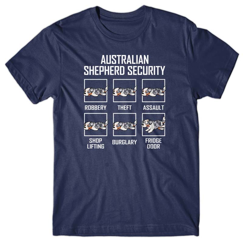 Australian Shepherd Security T-shirt