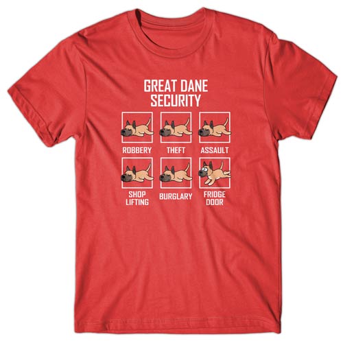 Great Dane Security T-shirt