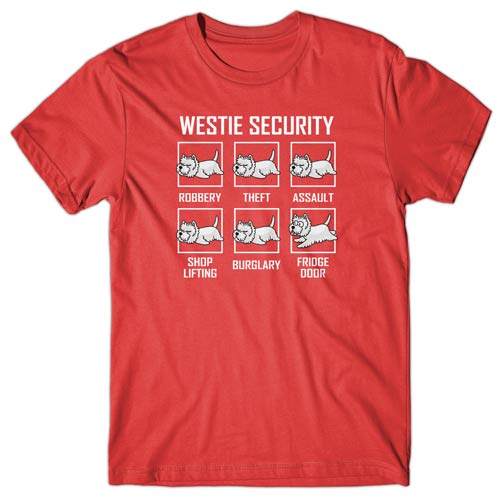 Westie Security T-shirt