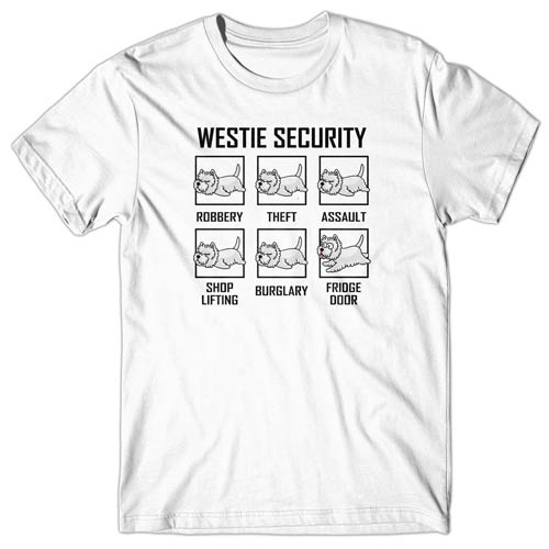 Westie Security T-shirt