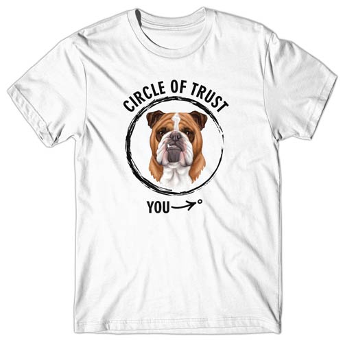 Circle of trust (Bulldog) T-shirt