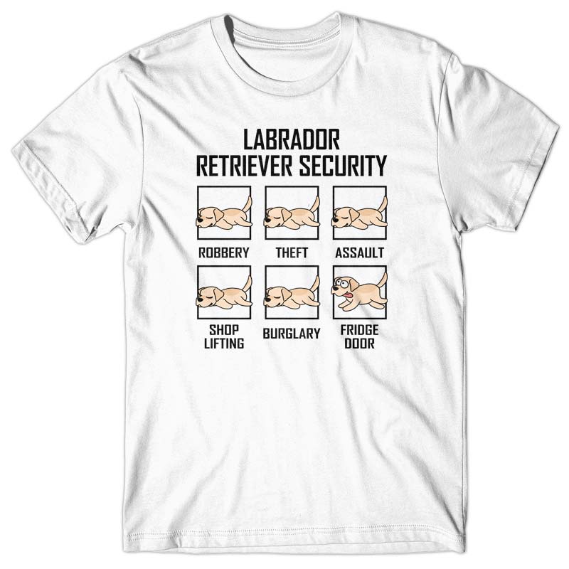 Labrador Retriever Security T-shirt