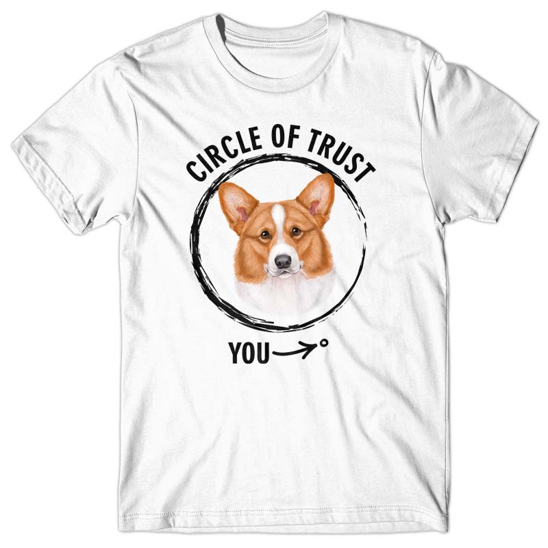 Circle of trust (Corgi) T-shirt