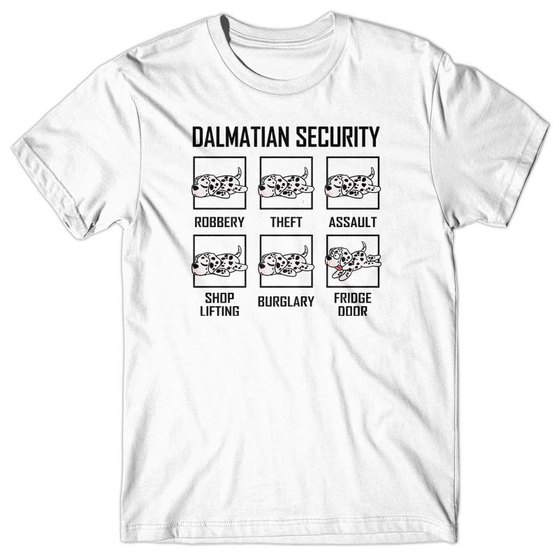 Dalmatian Security T-shirt