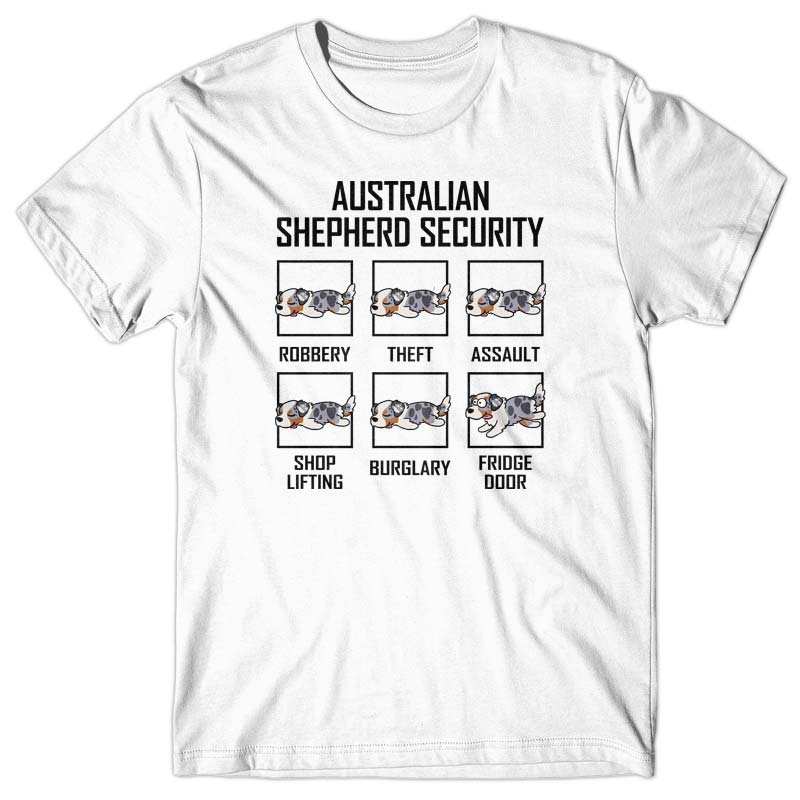Australian Shepherd Security T-shirt