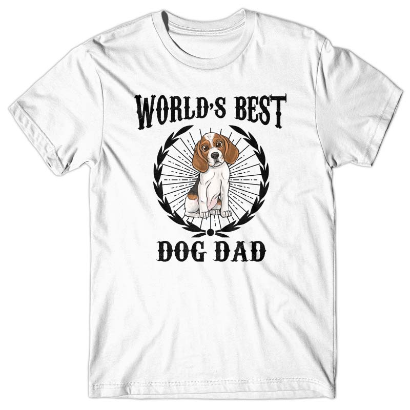 World's Best Dog Dad (Beagle) T-shirt