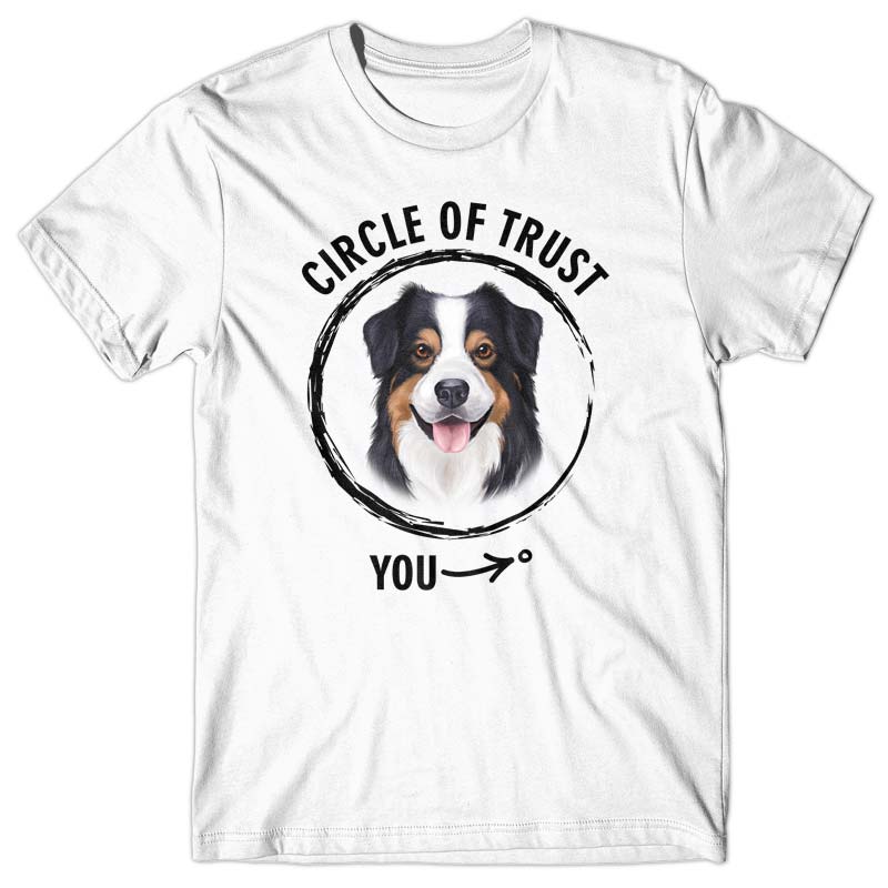 Circle of trust (Australian Shepherd) T-shirt