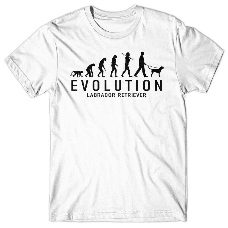 Evolution of Labrador Retriever T-shirt
