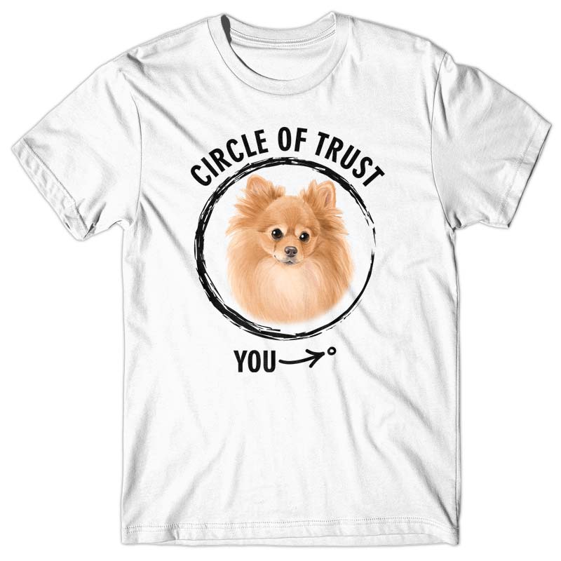 Circle of trust (Pomeranian) T-shirt