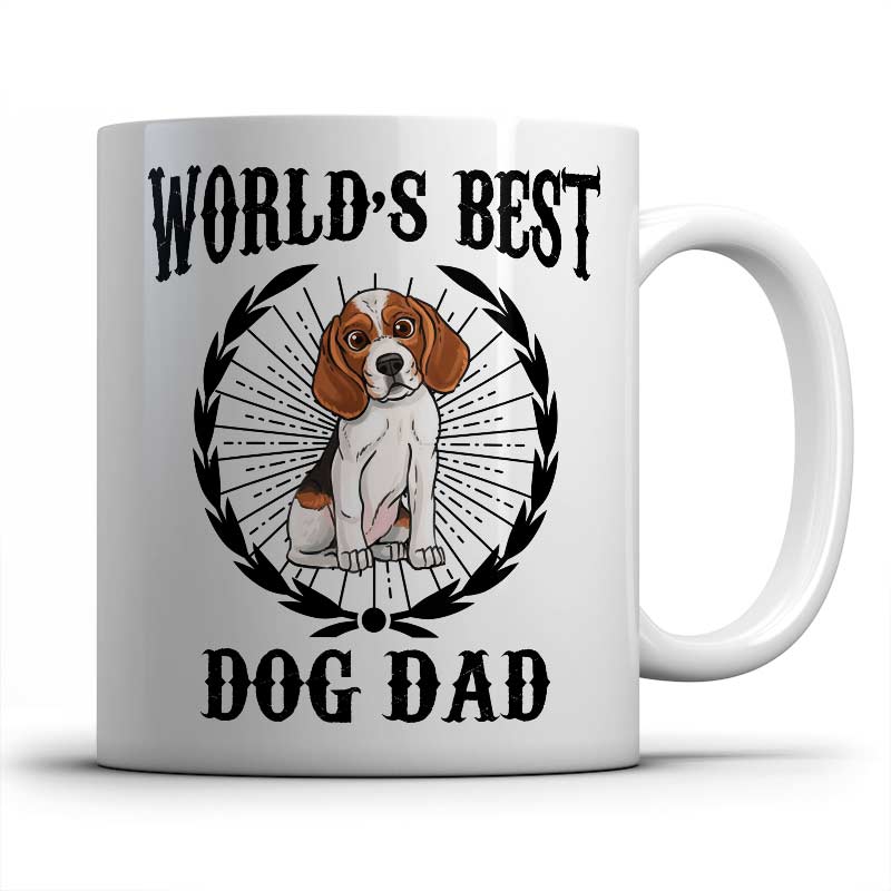 World's Best Dog Dad (Beagle) Mug