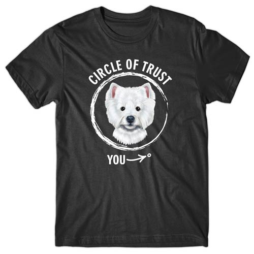 circle-of-trust-westie-tshirt