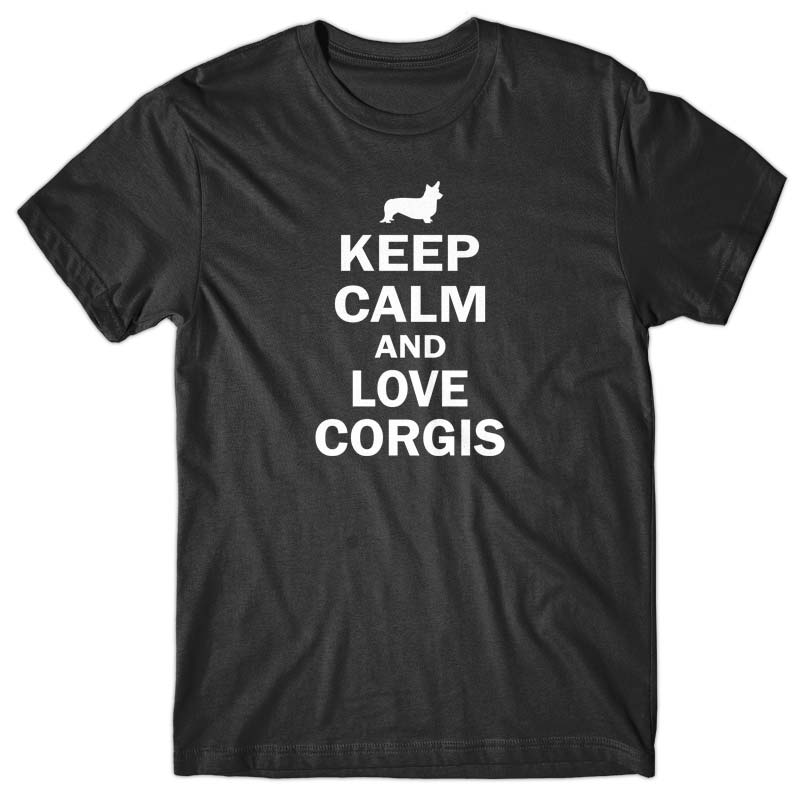 Keep calm and love Corgis T-shirt