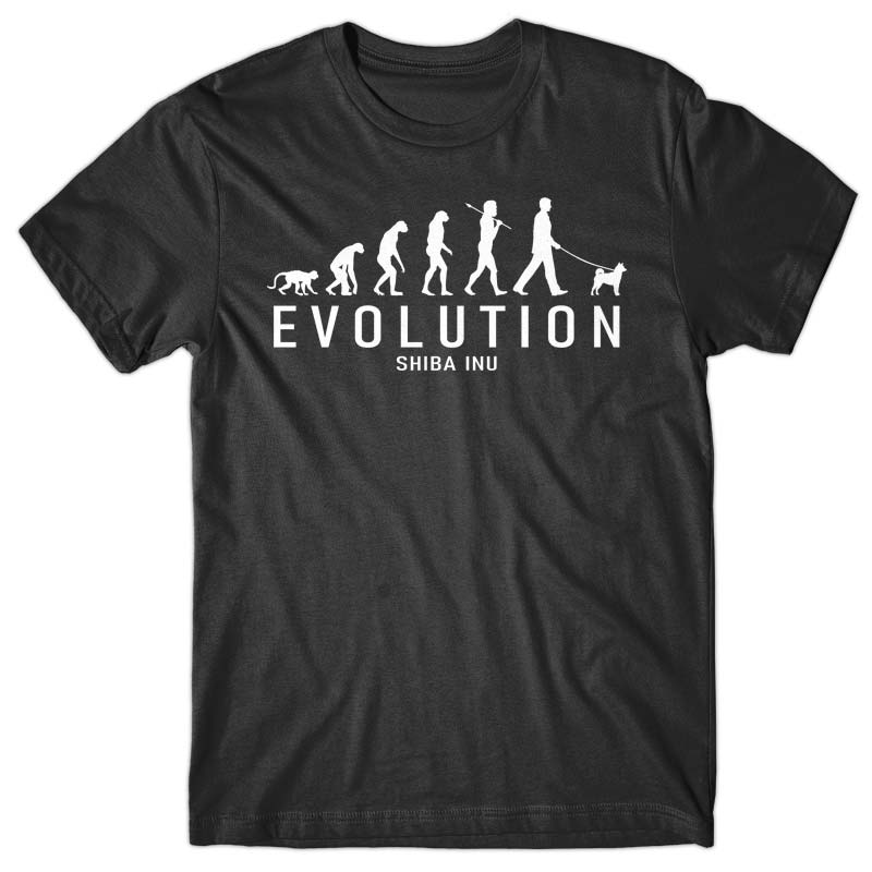 Evolution of Shiba Inu T-shirt