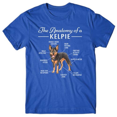 Anatomy of a Kelpie T-shirt