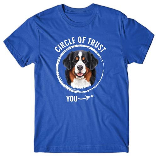 Circle of trust (Bernese Mountain Dog) T-shirt