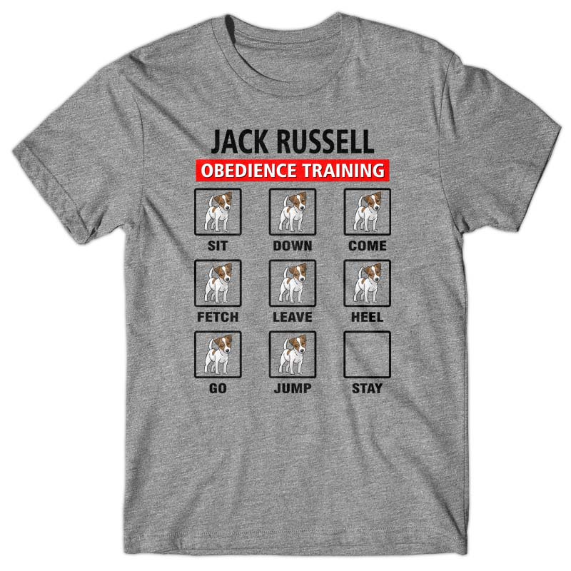 Jack Russell obedience training T-shirt