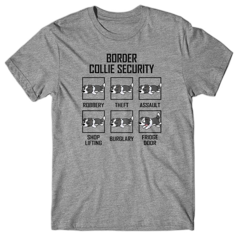 Border Collie Security T-shirt