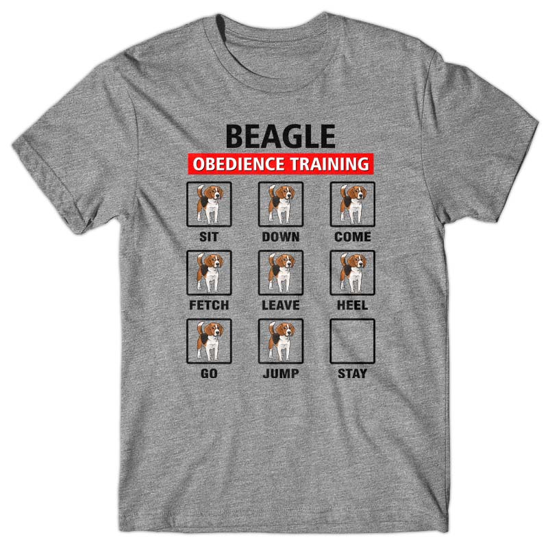 Beagle obedience training T-shirt