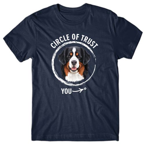 Circle of trust (Bernese Mountain Dog) T-shirt