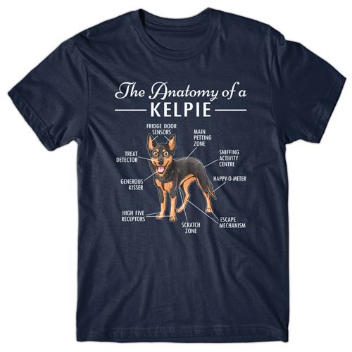 Anatomy of a Kelpie T-shirt