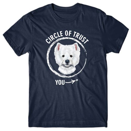 Circle of trust (Westie) T-shirt