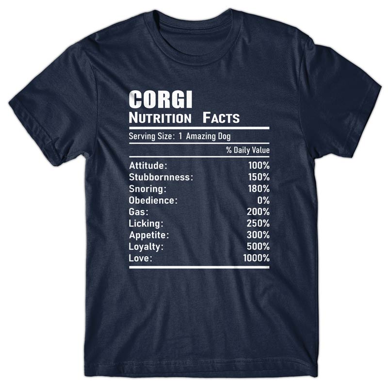 corgi-nutrition-facts-cool-t-shirt