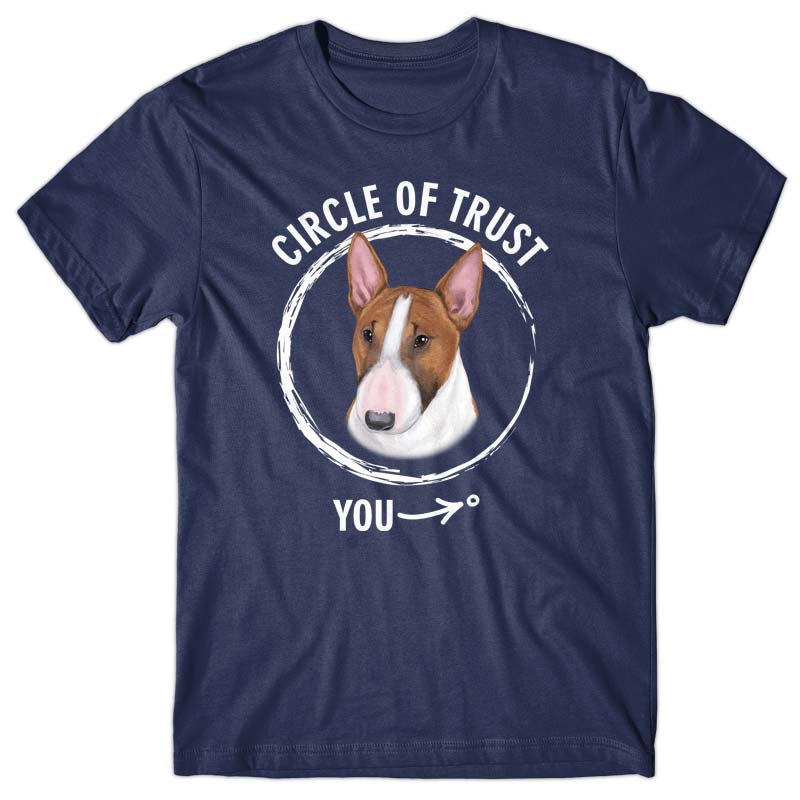 Circle of trust (Bull Terrier) T-shirt