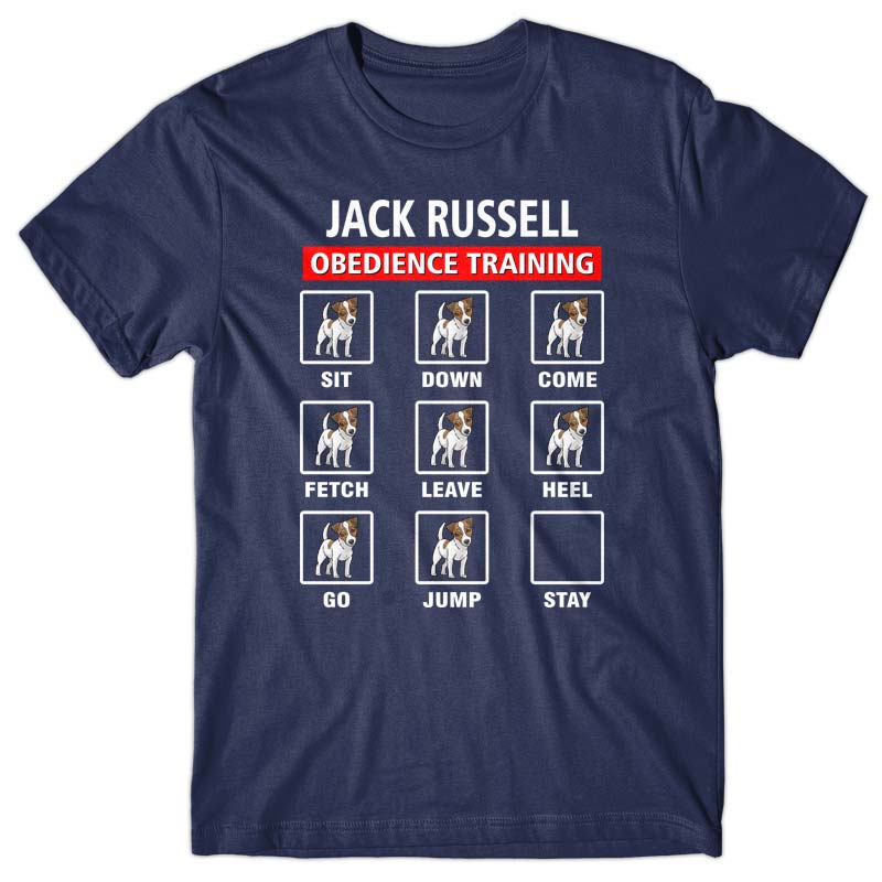 Jack Russell obedience training T-shirt