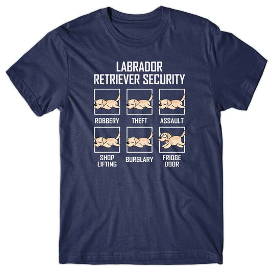 labrador-security-funny-tshirt