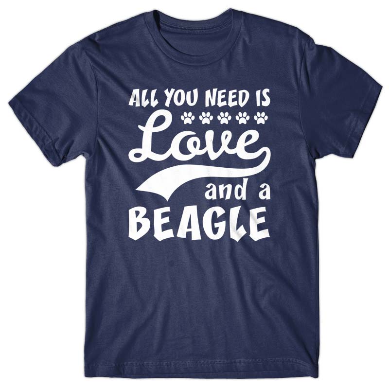 All you need is Love and Beagle T-shirt