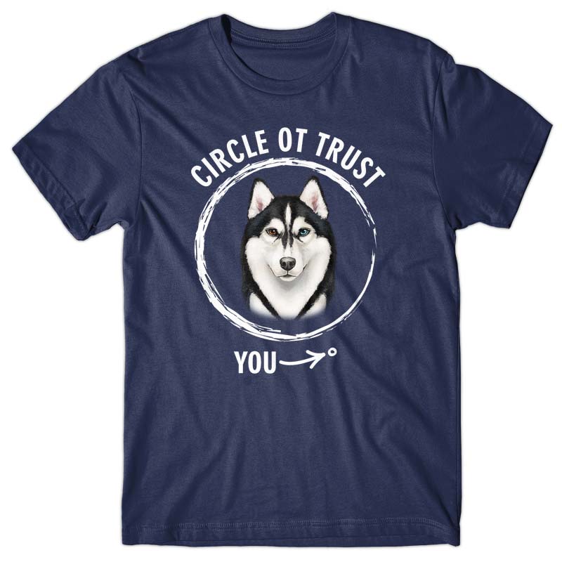 Circle of trust (Husky) T-shirt