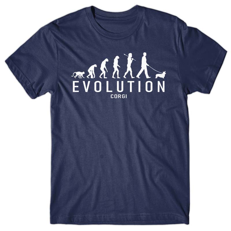 Evolution of Corgi T-shirt