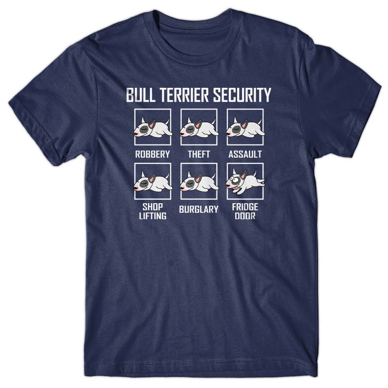 Bull Terrier Security T-shirt