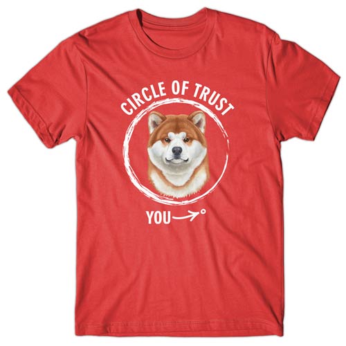 Circle of trust (Akita) T-shirt