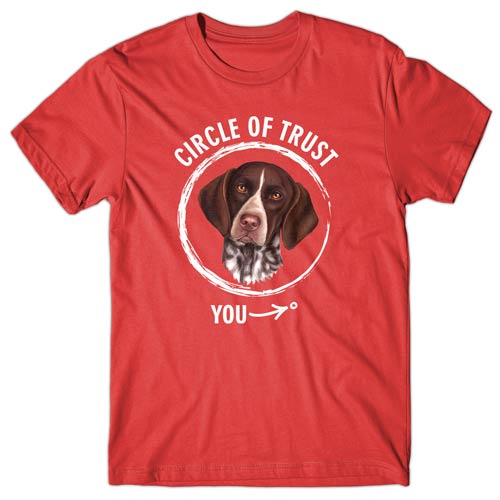 Circle of trust (German Pointer) T-shirt