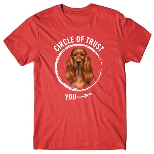 Circle of trust (Cocker Spaniel) T-shirt