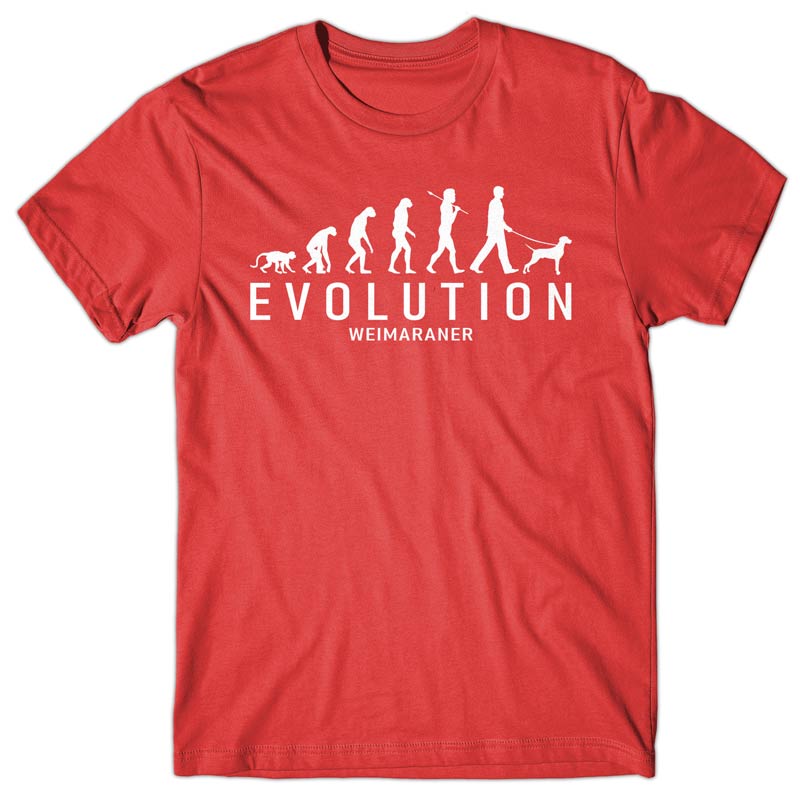 Evolution of Weimaraner T-shirt