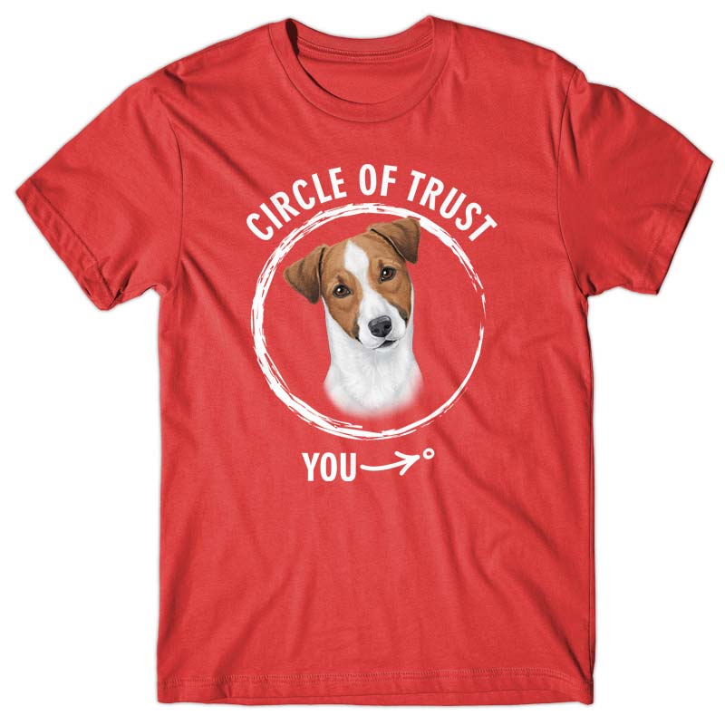 Circle of trust (Jack Russell) T-shirt