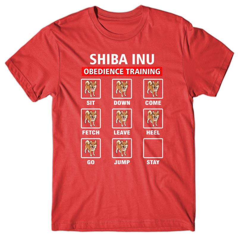 Shiba Inu obedience training T-shirt