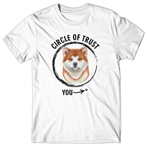 Circle of trust (Akita) T-shirt