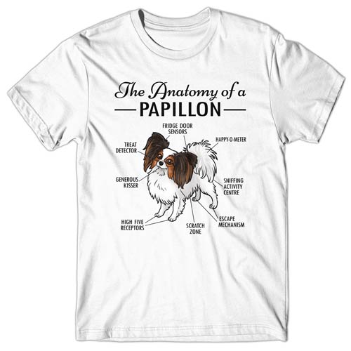 Anatomy of a Papillon T-shirt