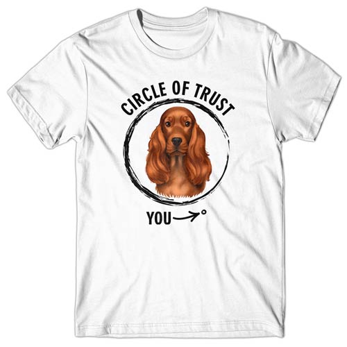 Circle of trust (Cocker Spaniel) T-shirt