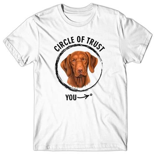 Circle of trust (Hungarian Vizsla) T-shirt